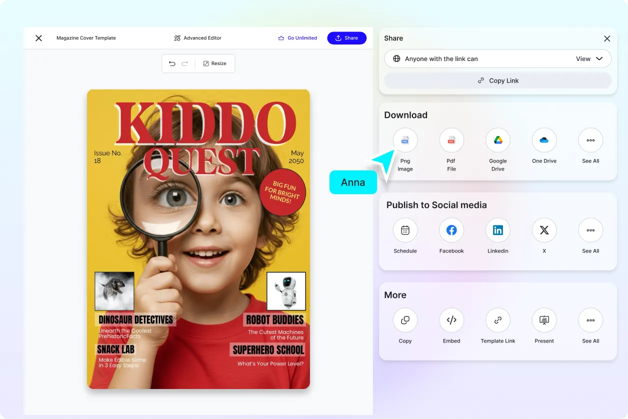 Free AI Magazine Cover Generator, Create Magazine Cover Designs Online [ No Signup ]